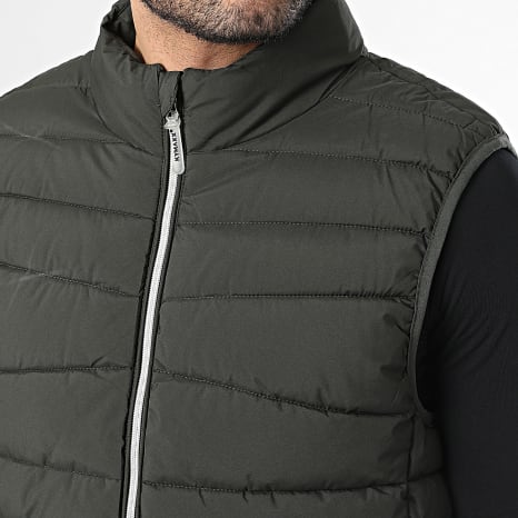 Kymaxx - Doudoune Sans Manches Vert Kaki