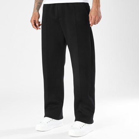 Classic Series - Pantalon Jogging Large 2579 Effet Néoprène Noir