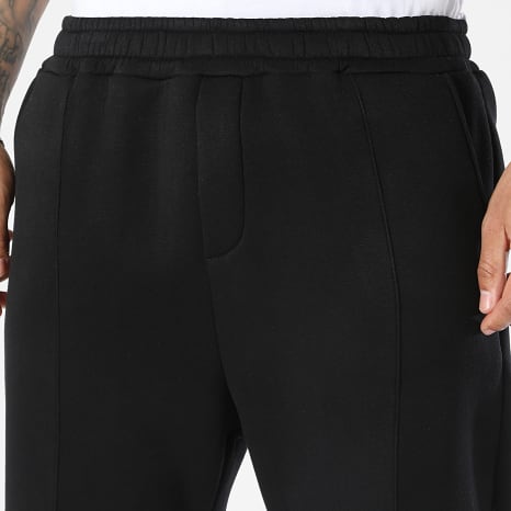 Classic Series - Pantalon Jogging Large 2579 Effet Néoprène Noir