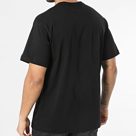 Versace Jeans Couture - Camiseta Square Print 80GAHT18-CJ00T Negro