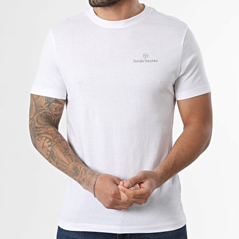 Sergio Tacchini - Lot De 2 Tee Shirts 39492936 Blanc