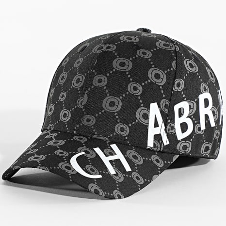Chabrand - Casquette 10053 Noir Gris Anthracite Blanc