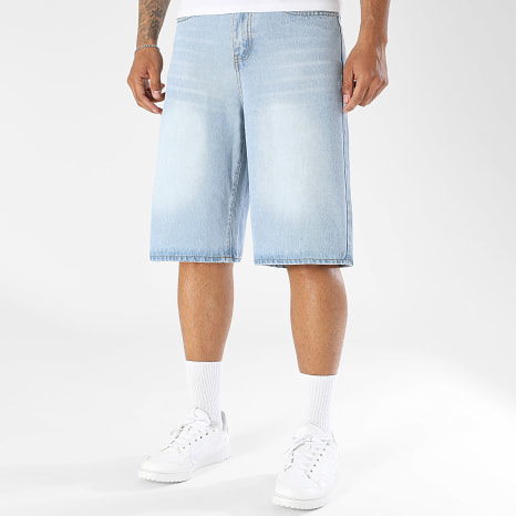LBO - Short Jean Baggy Fit 0031 Bleu Denim Wash