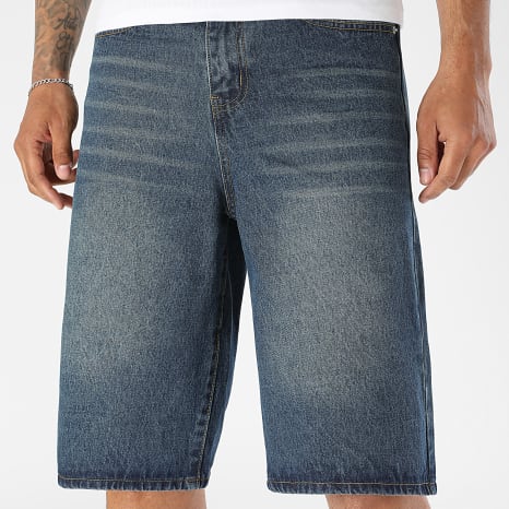 LBO - Short Jean Baggy Fit 0033 Bleu Denim