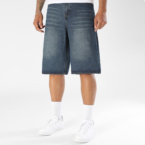 LBO - Short Jean Baggy Fit 0033 Bleu Denim