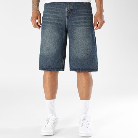 LBO - Short Jean Baggy Fit 0033 Bleu Denim