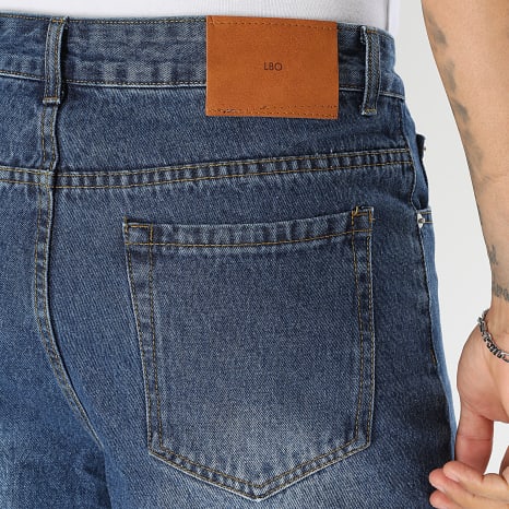 LBO - Short Jean Baggy Fit 0044 Bleu Denim