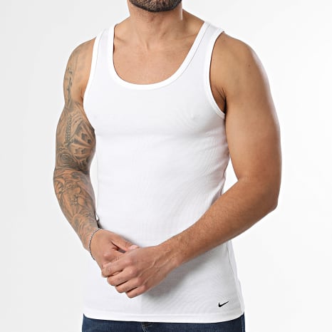 Nike - Lot De 2 Débardeurs KE1274 Blanc