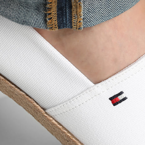 Tommy Hilfiger - Alpargatas Core Hilfiger 5792 Blanco
