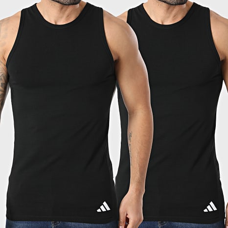Adidas Sportswear - Lot De 2 Débardeurs JK3972 Noir