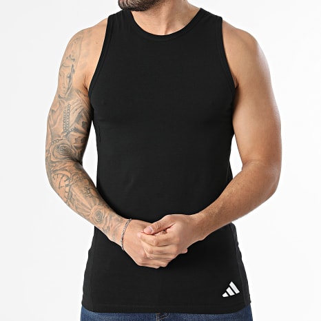 Adidas Sportswear - Lot De 2 Débardeurs JK3972 Noir
