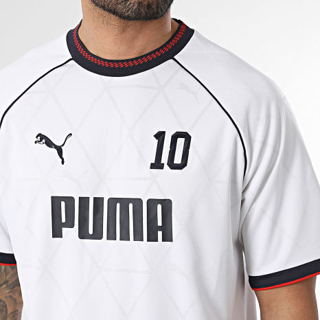 Puma - Camiseta deportiva Football Jersey 692177 Blanco
