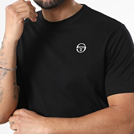 Sergio Tacchini - Tee Shirt Warhol 41199 Noir Blanc