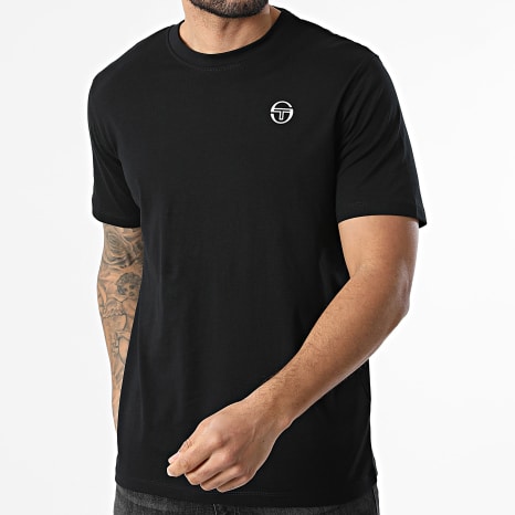 Sergio Tacchini - Tee Shirt Warhol 41199 Noir Blanc