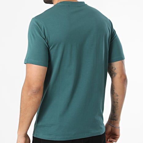Sergio Tacchini - Tee Shirt Triade 025 41091 Vert Bouteille