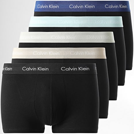 Calvin Klein - Pack de 5 Boxers NB2734A Negro