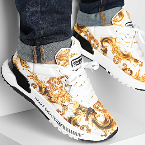 Versace Jeans Couture - Zapatillas Fondo Dynamic YA3SA1-ZSE15 Blanco Renaissance