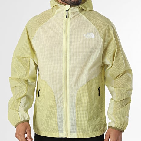 The North Face - Cortavientos A Cuadros Endless A8GE4 Verde