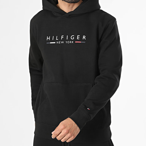 Tommy Hilfiger - Ensemble De Survêtement New York 9730 Noir