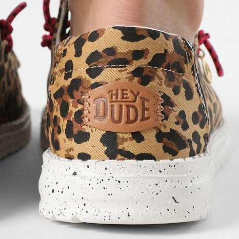 Hey Dude - Mocassins Femme Wendy Getaway Lace Leopard