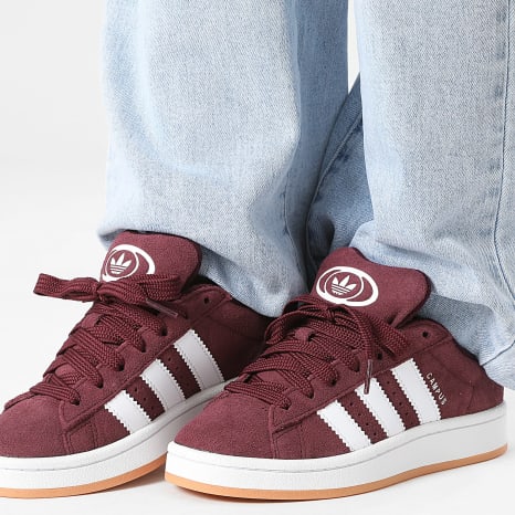 Adidas Originals - Zapatillas Mujer Campus 00s KH8807 Marrón Vino Footwear White Gum 2