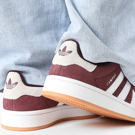 Adidas Originals - Zapatillas Mujer Campus 00s KH8807 Marrón Vino Footwear White Gum 2