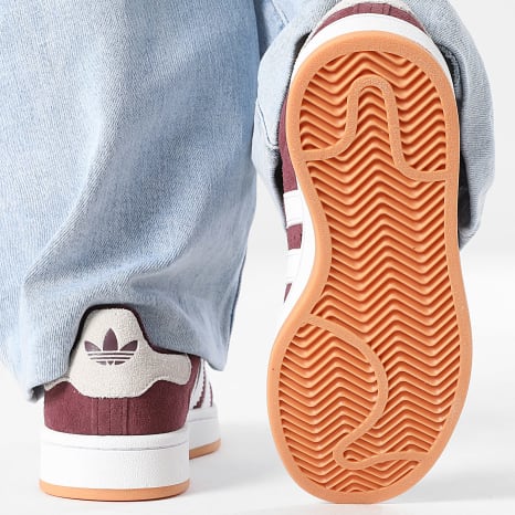 Adidas Originals - Zapatillas Mujer Campus 00s KH8807 Marrón Vino Footwear White Gum 2