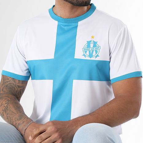 Maillot Olympique De Marseille – Collection Officielle, Polyester, Homme, Du S Au XXL