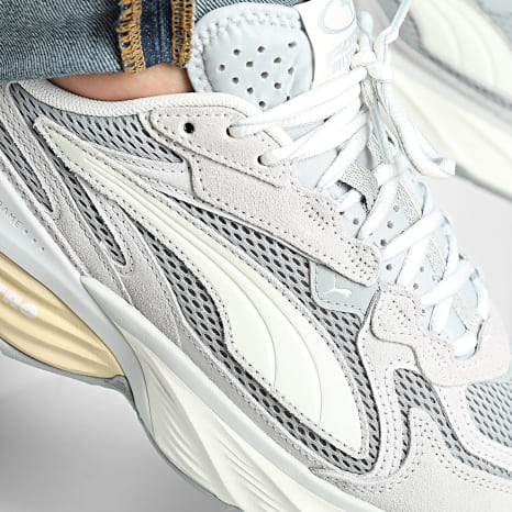Puma - Baskets Fade Nitro LS 406202 Cool Light Gray Warm White