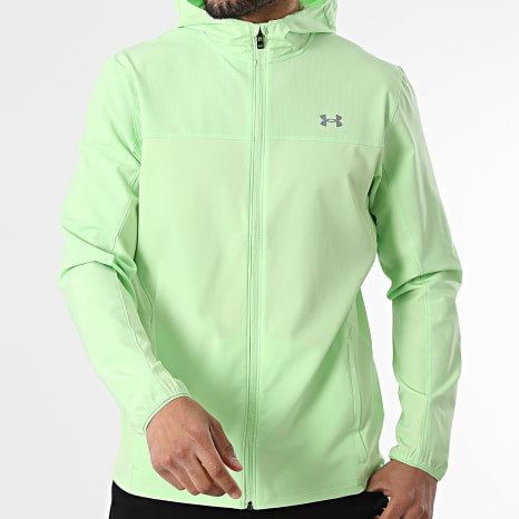 Under Armour - Veste Capuche Zippée Velociti Pro Storm 6005897 Vert