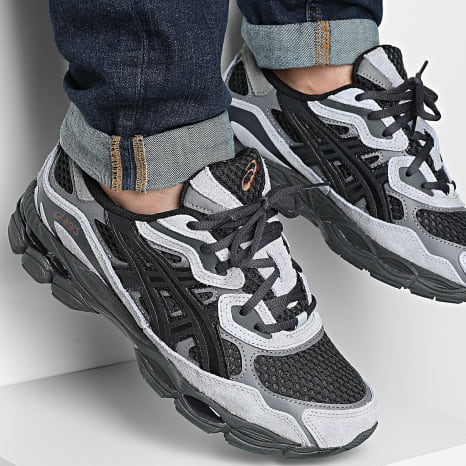 Asics - Sneakers Gel-NYC 1203A897 Black Cement Grey - Ryses