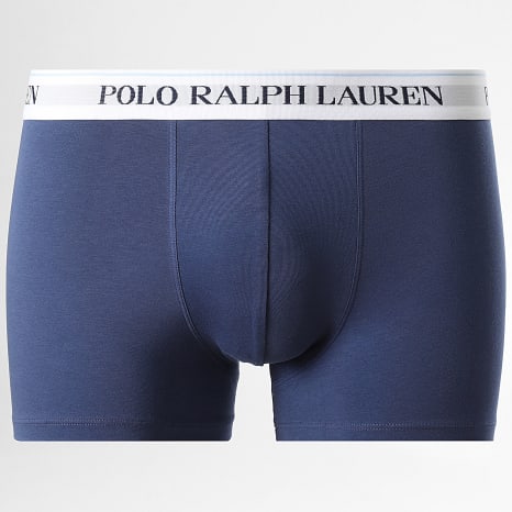 Polo Ralph Lauren - Pack de 3 Bóxers Azul Claro Azul Marino Violeta