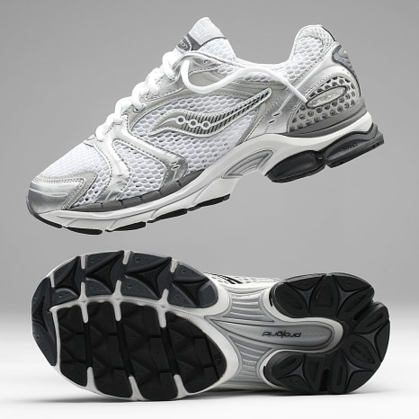 Saucony - Baskets Progrid Triumph 4 White Silver