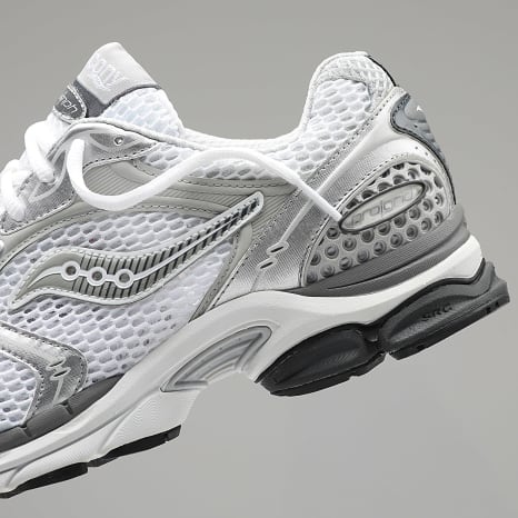 Saucony - Baskets Progrid Triumph 4 White Silver