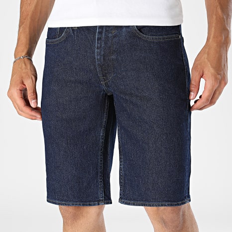 Blend - Short Jean Slim Twister 20720246 Bleu Brut