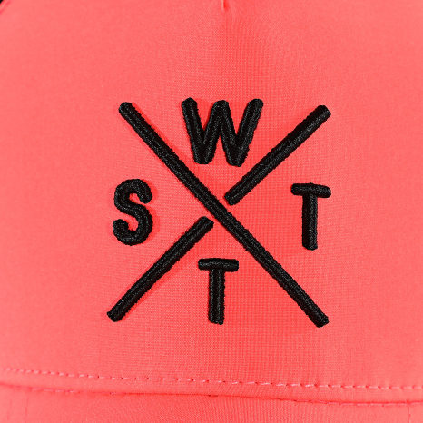 Watts - Casquette Trucker Tribe Rose Fuchsia Noir Watts - Casquette Trucker Tribe Rose Fuchsia Noir