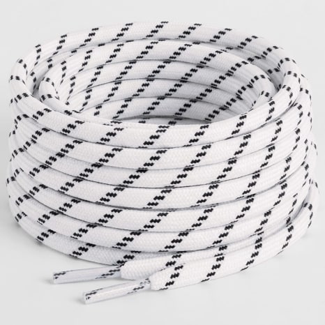 Classic Series - Cordones Redondos 5mm Blanco 100cm