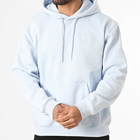 Adidas Originals - Sudadera Con Capucha Essential Loose KE1193 Azul Claro