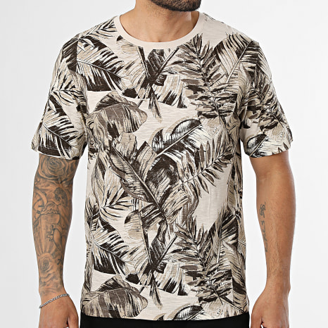 Jack And Jones - Camiseta Jeff Beige Marrón