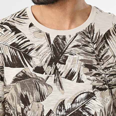 Jack And Jones - Camiseta Jeff Beige Marrón