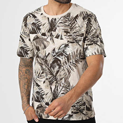 Jack And Jones - Camiseta Jeff Beige Marrón