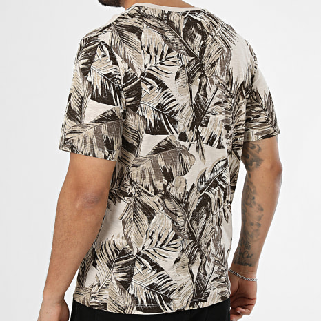 Jack And Jones - Camiseta Jeff Beige Marrón