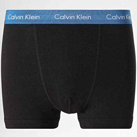 Calvin Klein - Lot De 5 Boxers NB2877A Noir Gris Bleu Clair Bleu Roi Beige