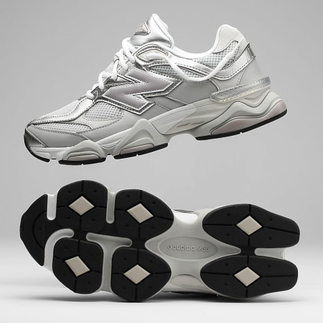 New Balance - Sneakers 9060 U90606MU Light Grey Silver - Ryses