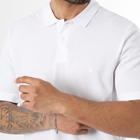 Jack And Jones - Pack de 3 Polos de manga corta Básicos Blanco Azul Marino