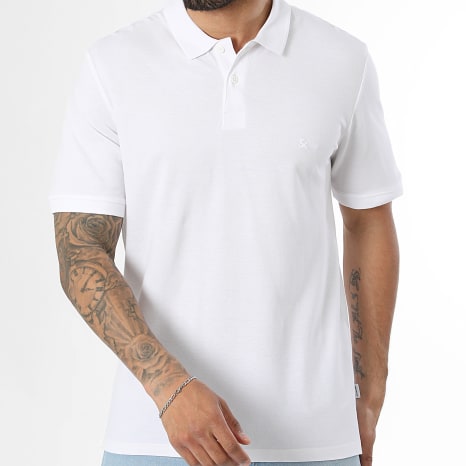 Jack And Jones - Pack de 3 Polos de manga corta Básicos Blanco Azul Marino