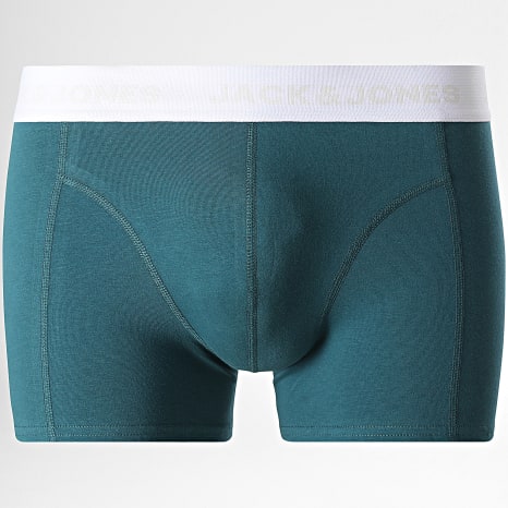 Jack And Jones - Pack de 7 Boxers Dean Solid Azul Claro Gris Verde Botella