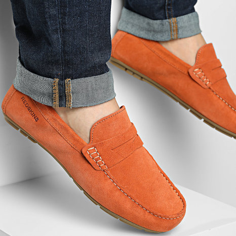 Redskins - Mocassins Bicari Brique - LaBoutiqueOfficielle.com