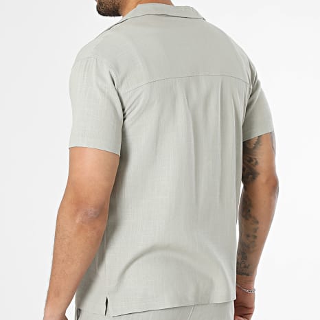 Classic Series - Conjunto Camisa Manga Corta Y Pantalón Corto de chándal 526 Gris Claro