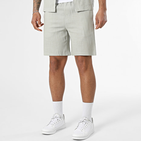 Classic Series - Conjunto Camisa Manga Corta Y Pantalón Corto de chándal 526 Gris Claro